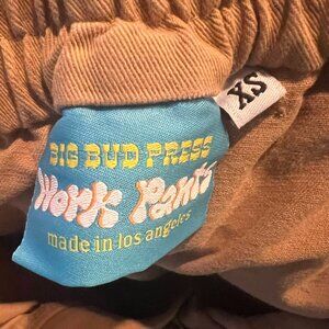 Big Bud Press Work Pant - Tan - XS